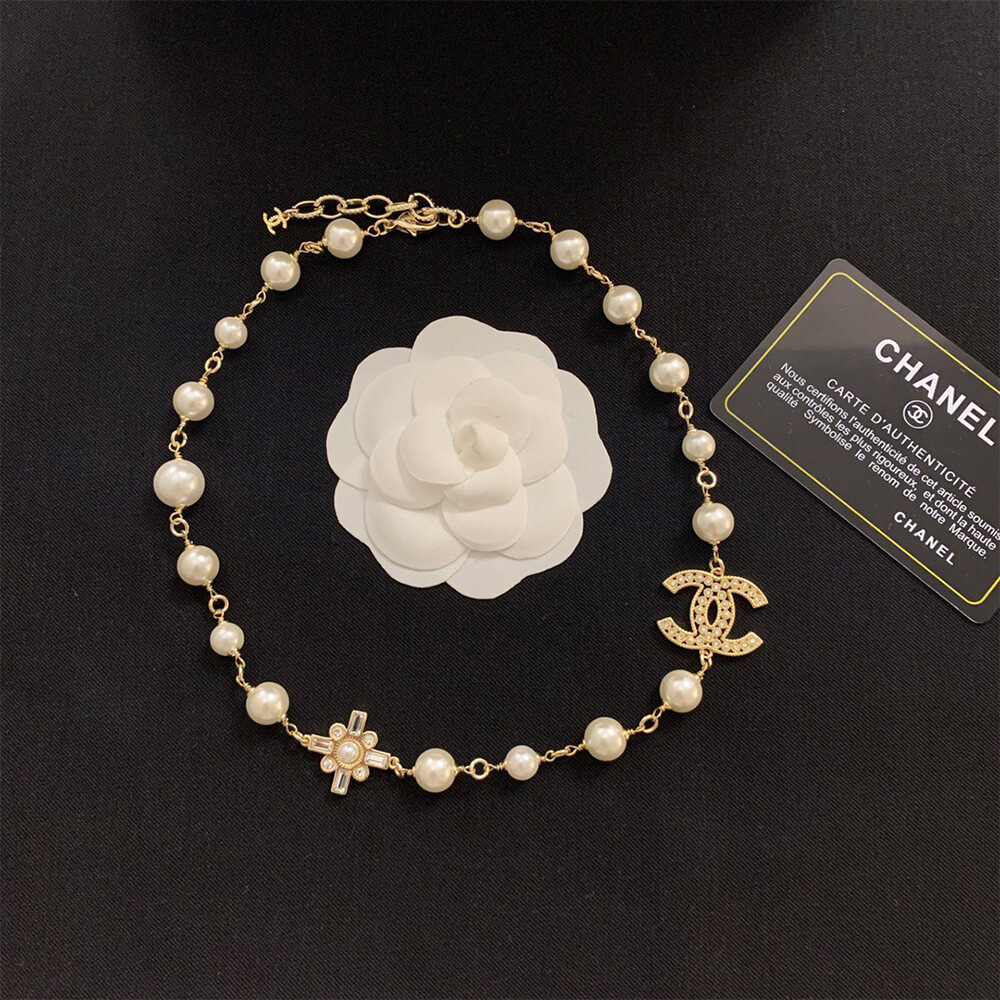 Ch**el PEARL NECKLACE