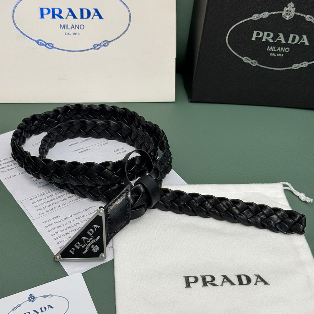 Pra*a Leather belt