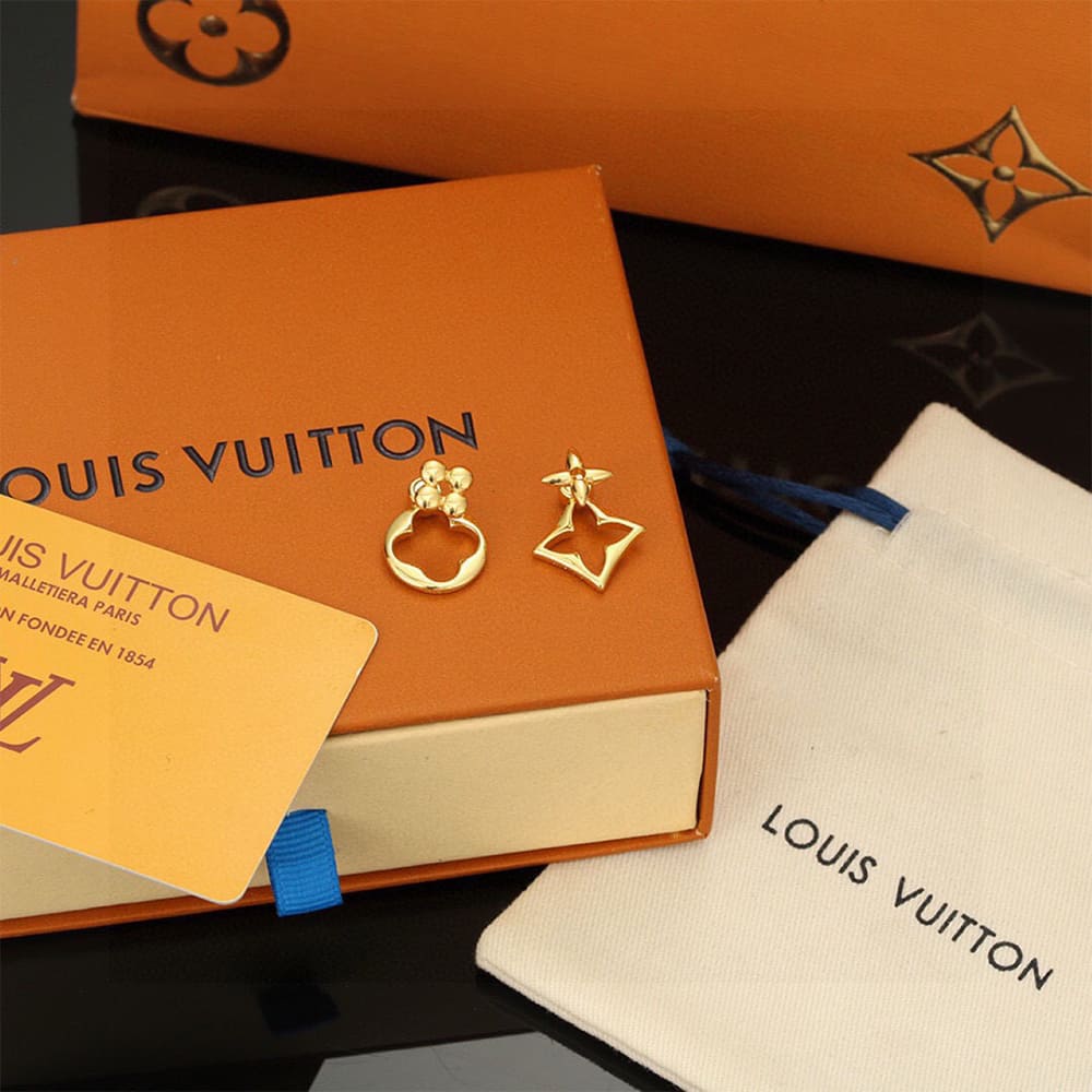 LV FLOWERGRAM EARRINGS