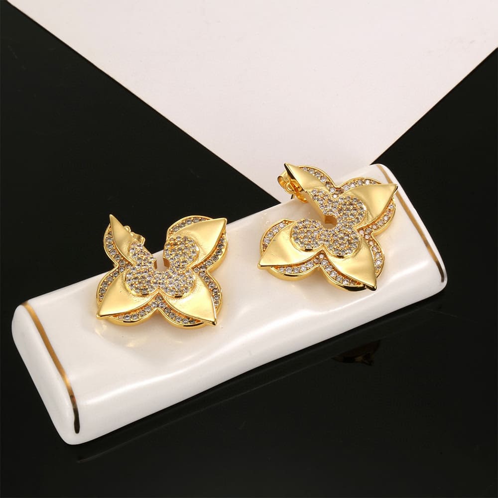 LV MEDAILLON EARRINGS