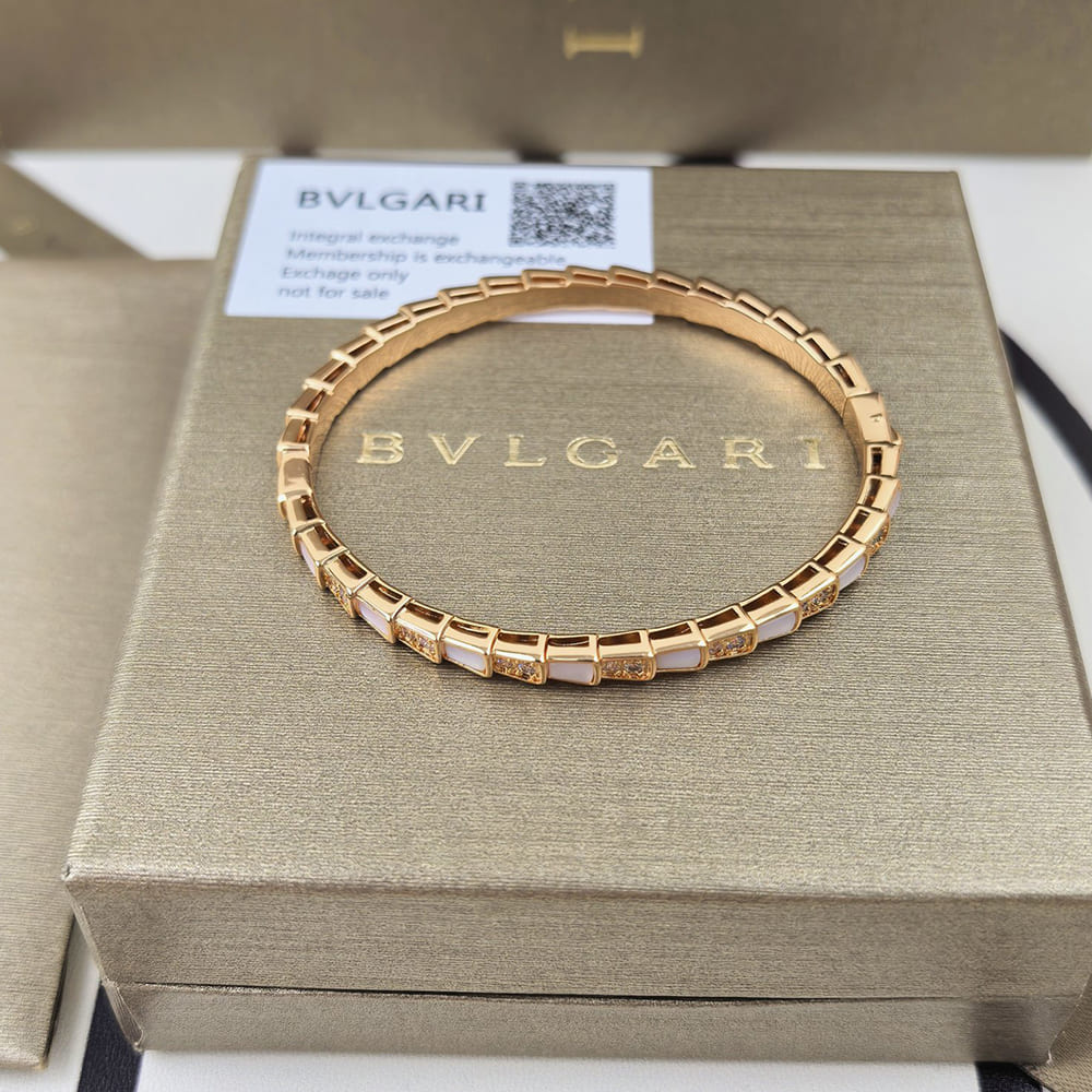 Bv1g*ai Serpenti Viper Bracelet