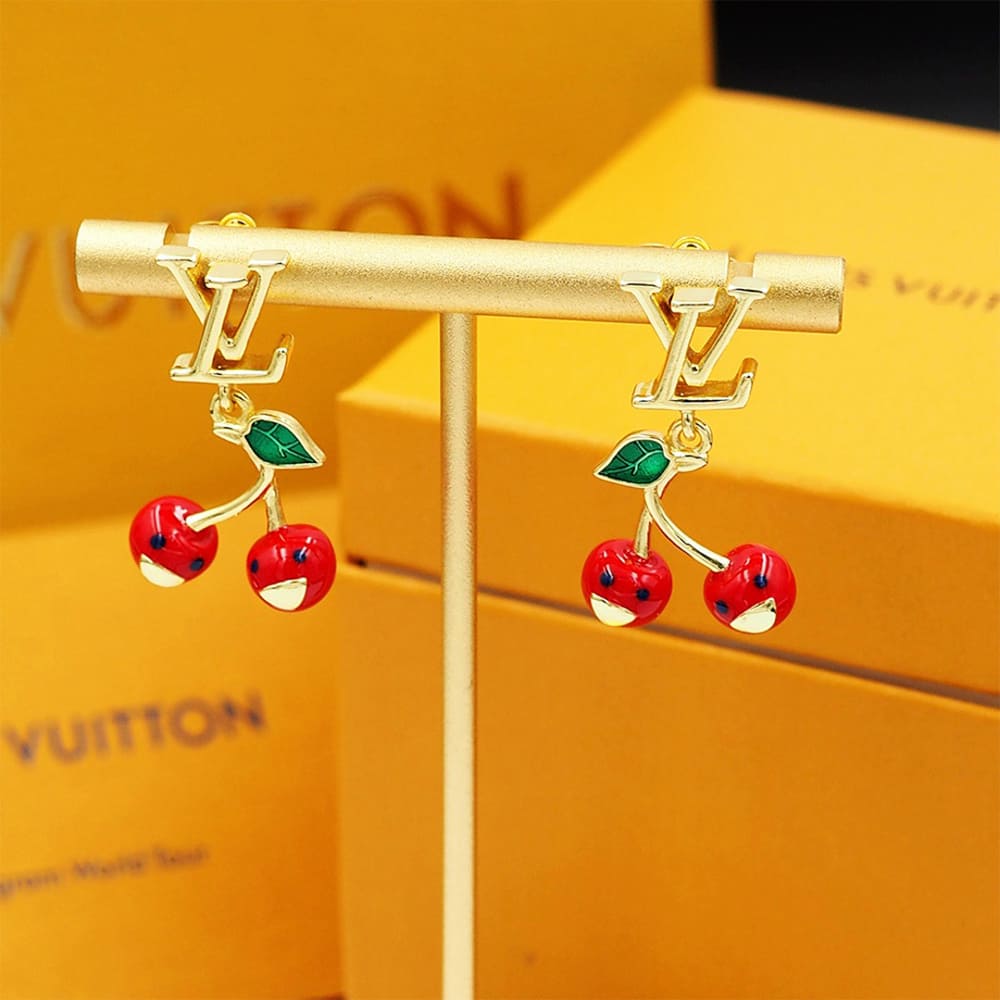 LV x TM CERISE EARRINGS