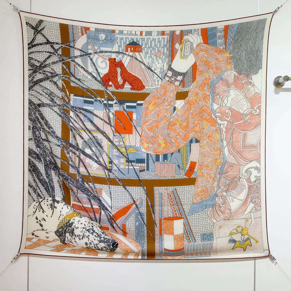 H**me5 Rendez-Vous Chez Herm??s shawl 140