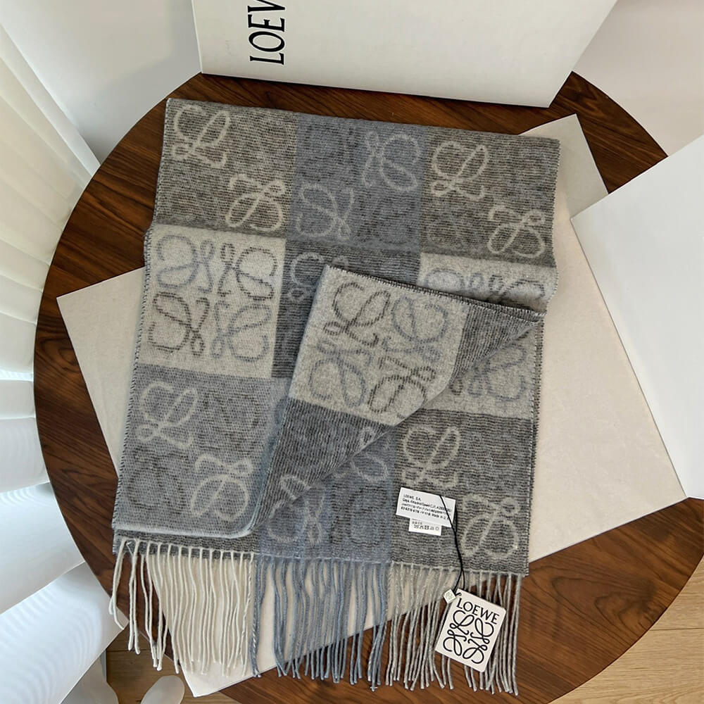 L0ew* Scarf in wool and cashmere