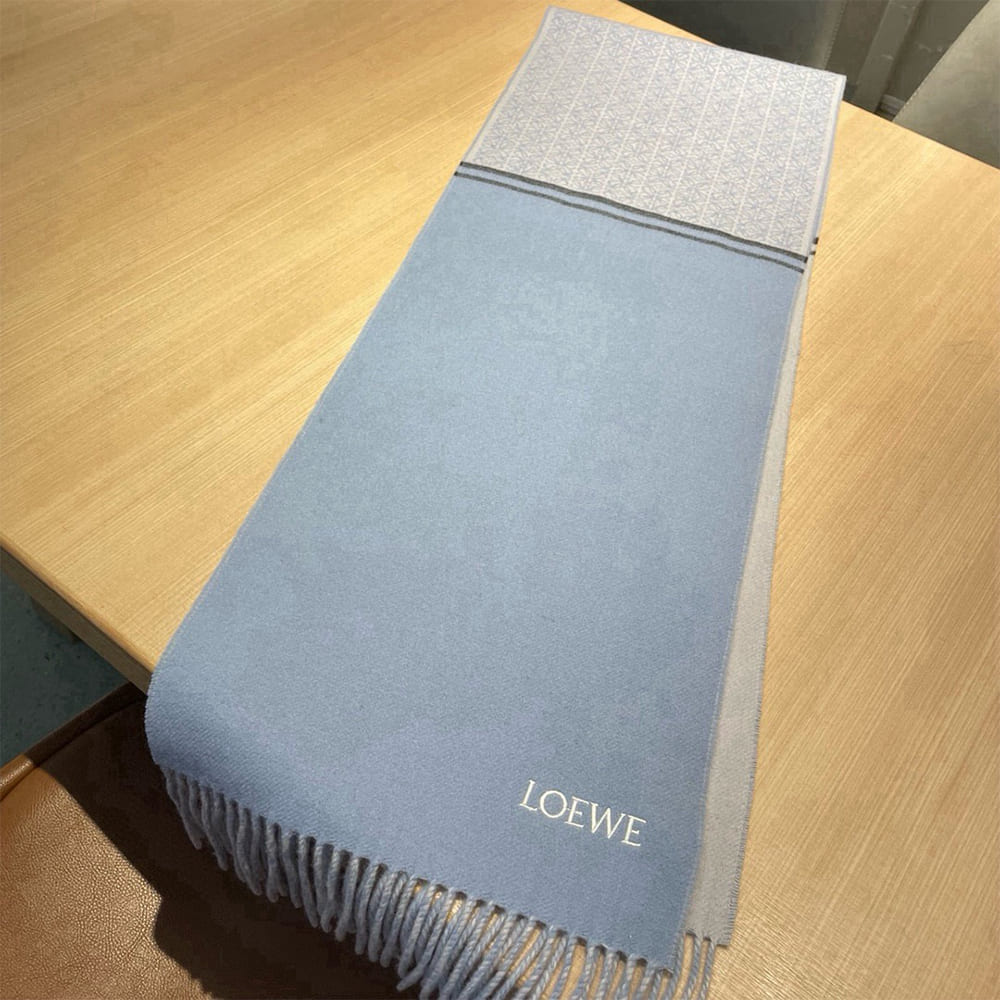 L0ew* Scarf in wool and cashmere