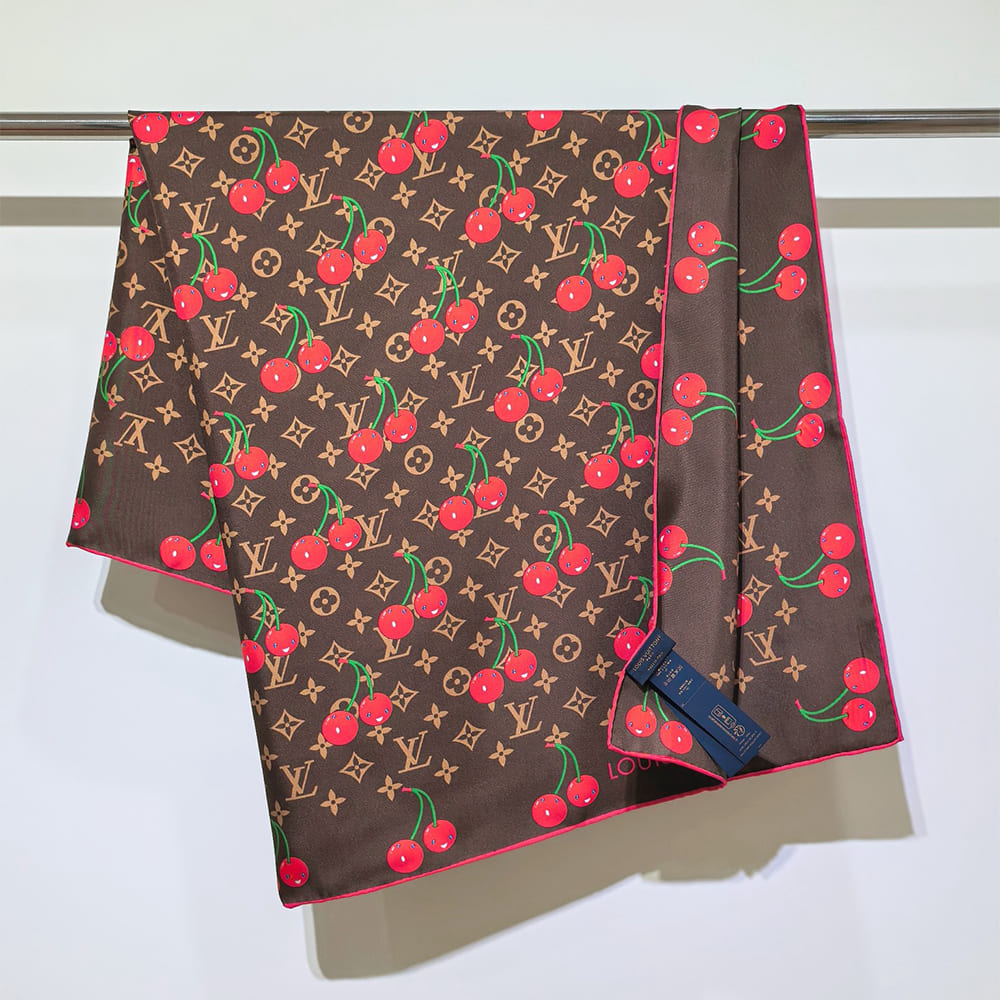 LV x TM Monogram Cerise Square 90