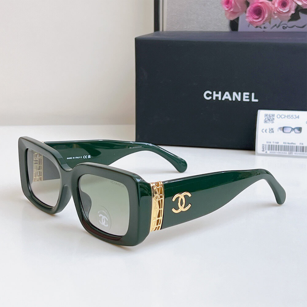 Ch**el Rectangle Sunglasses