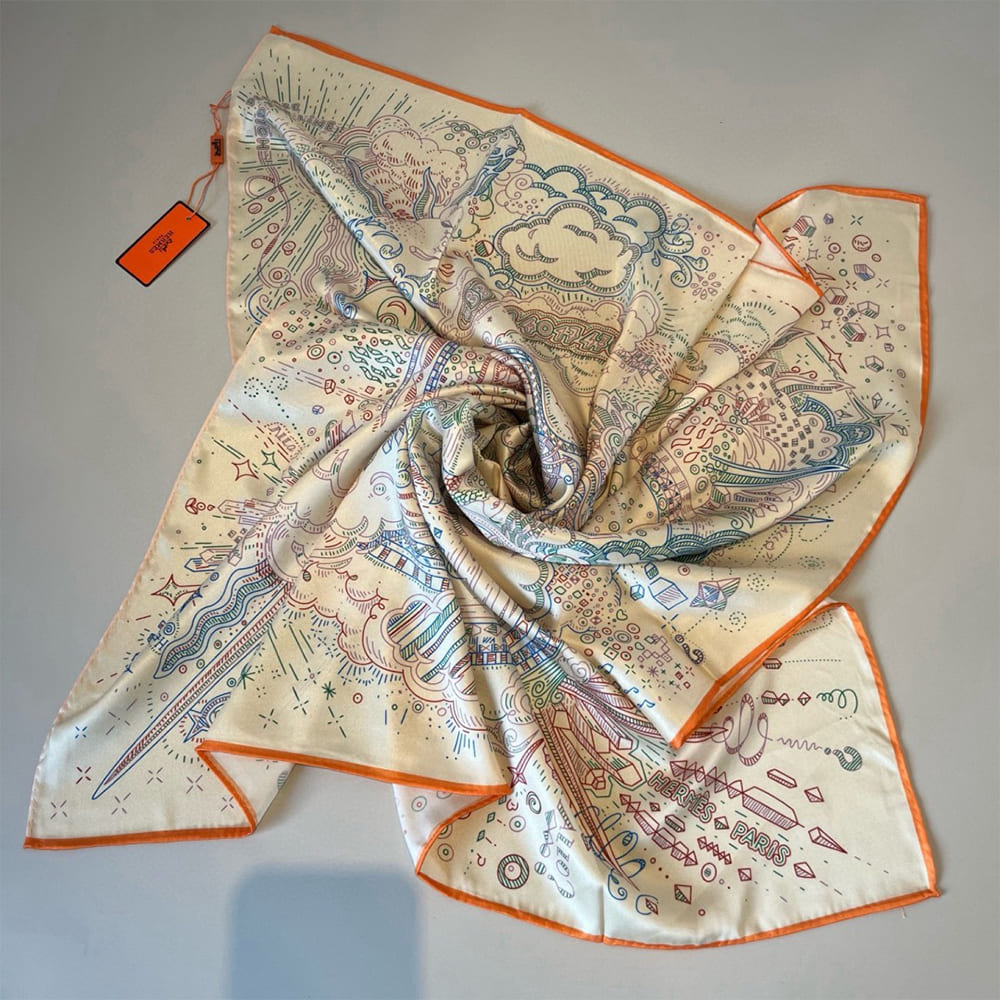 H**me5 Please Hold The Line scarf 90