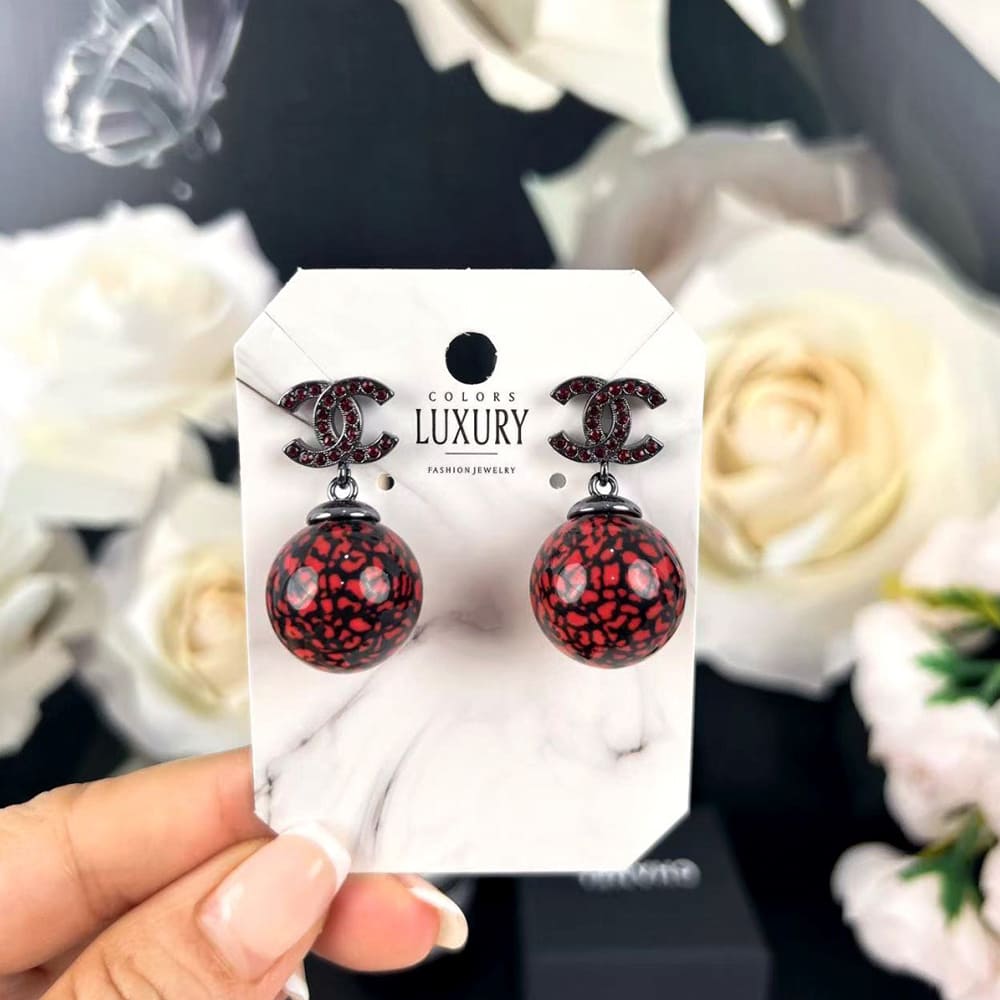 Ch**el Pendant Earrings