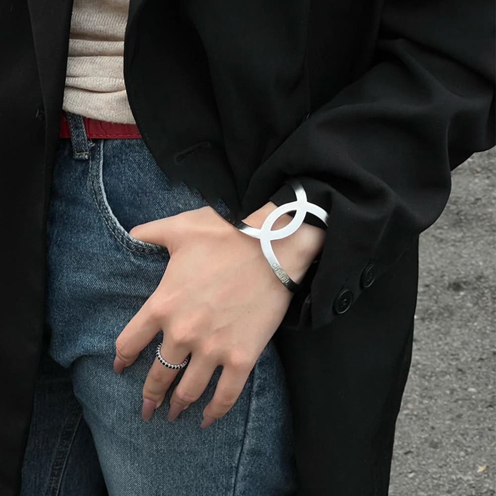 Ch**el Wide Bracelet