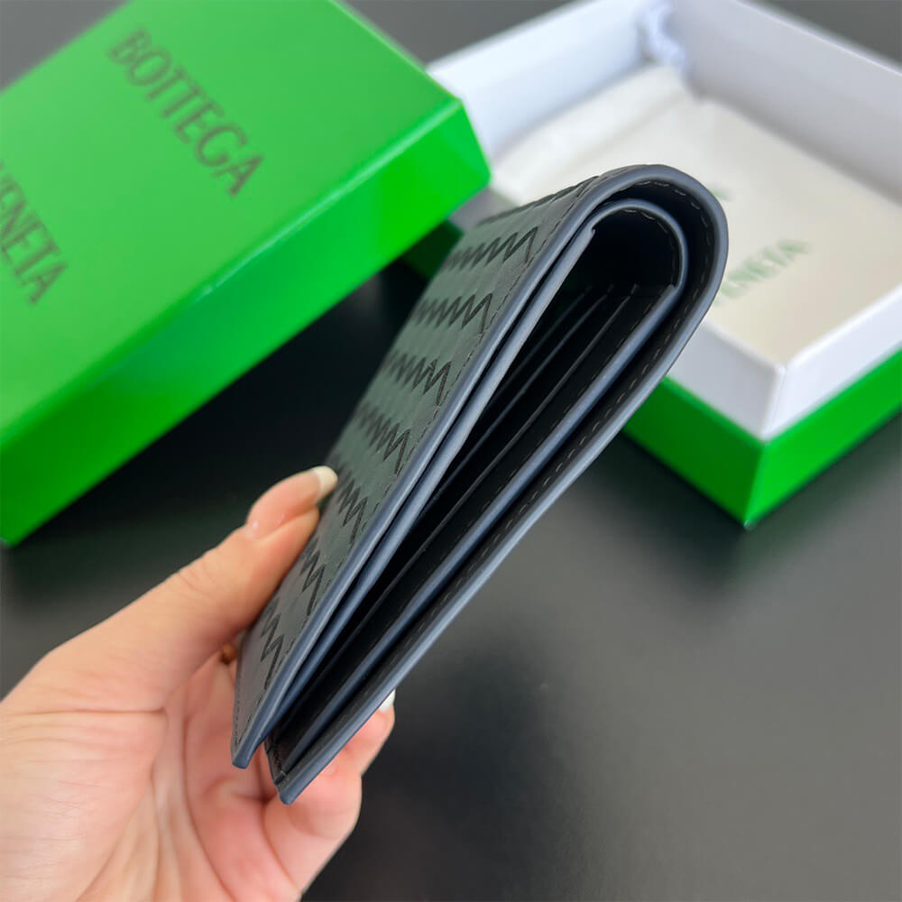 Intrecciato Piccolo Bi-Fold Wallet(HIGH-END GRADE)