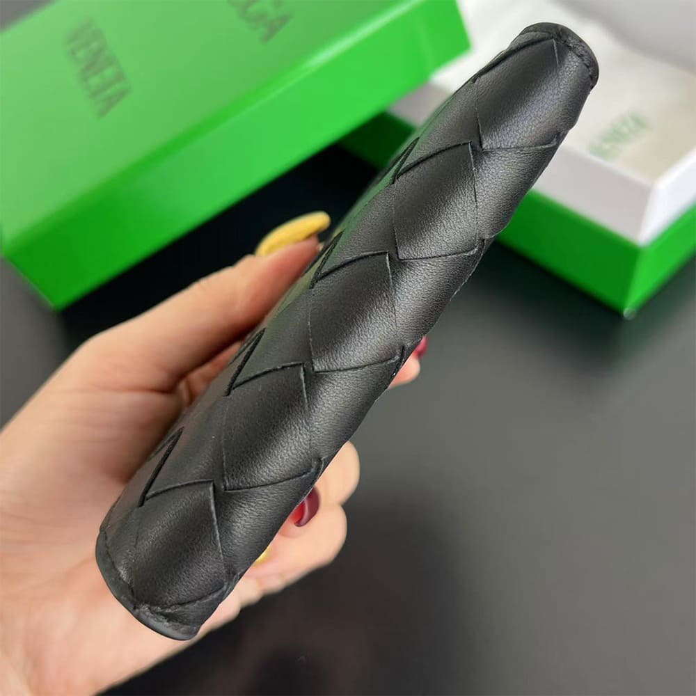 Intrecciato Small Bi-Fold Wallet(HIGH-END GRADE)