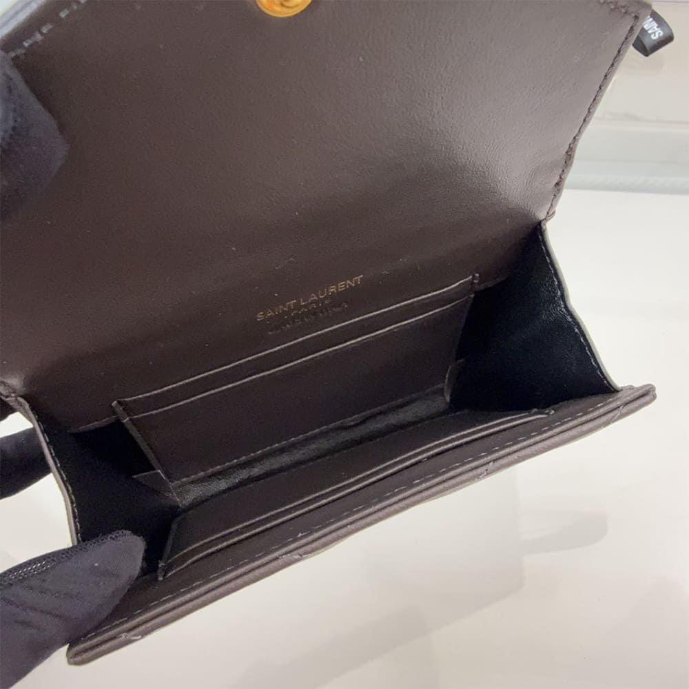 CASSANDRE wallet in lambskin(HIGH-END GRADE)