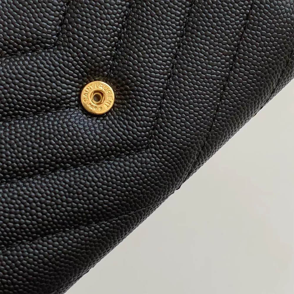 CASSANDRE MATELASS?? SMALL ENVELOPE WALLET IN GRAIN DE POUDRE LEATHER(HIGH-END GRADE)