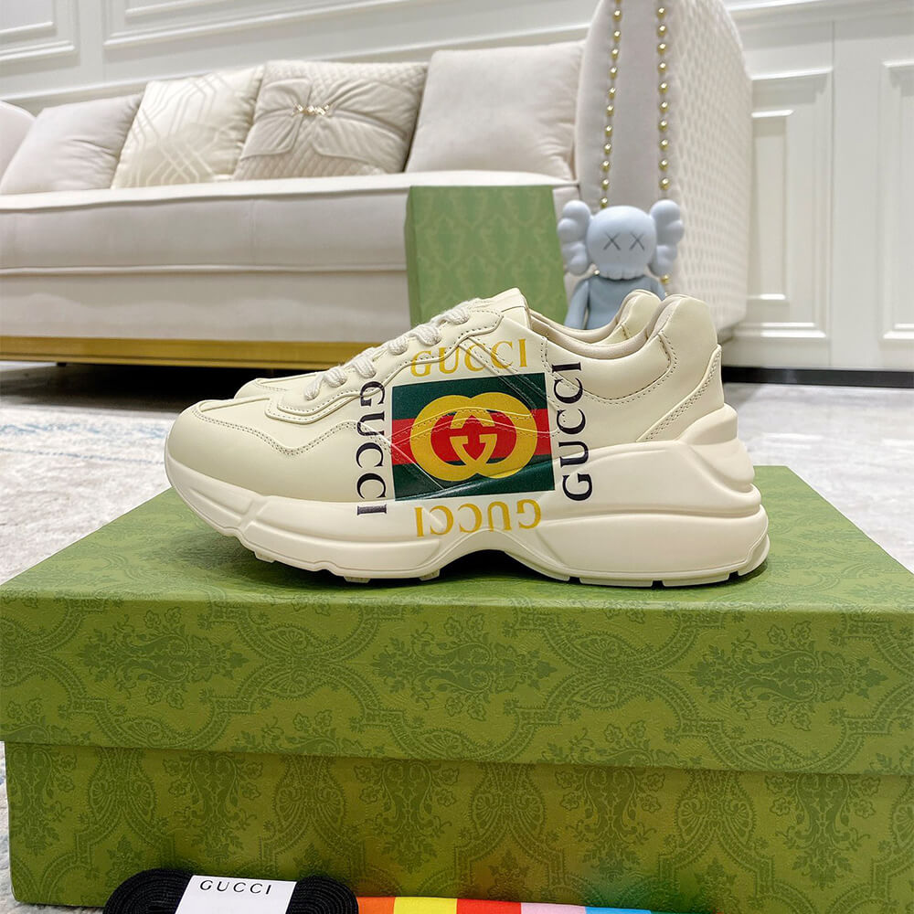Gvc*1 Rhyton Sneaker with Box Logo
