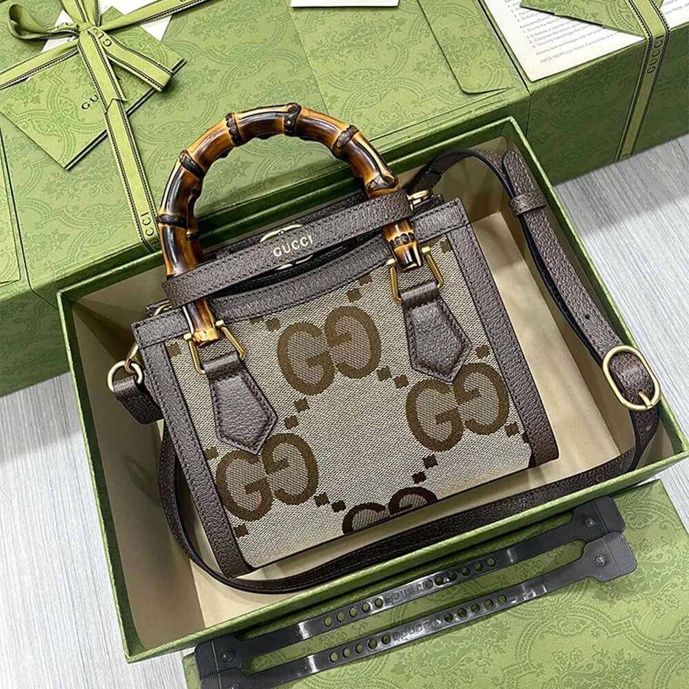 Gvc*1 Diana jumbo GG mini tote bag
