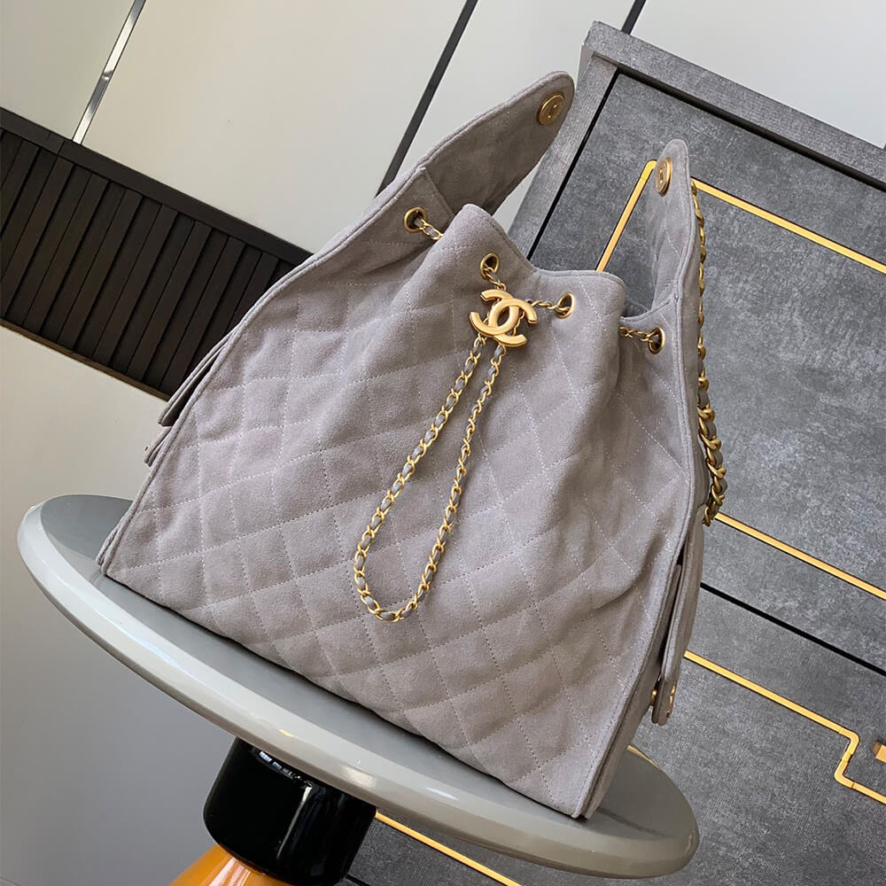 Ch**el 25C LARGE HOBO SUEDE(high-end grade)