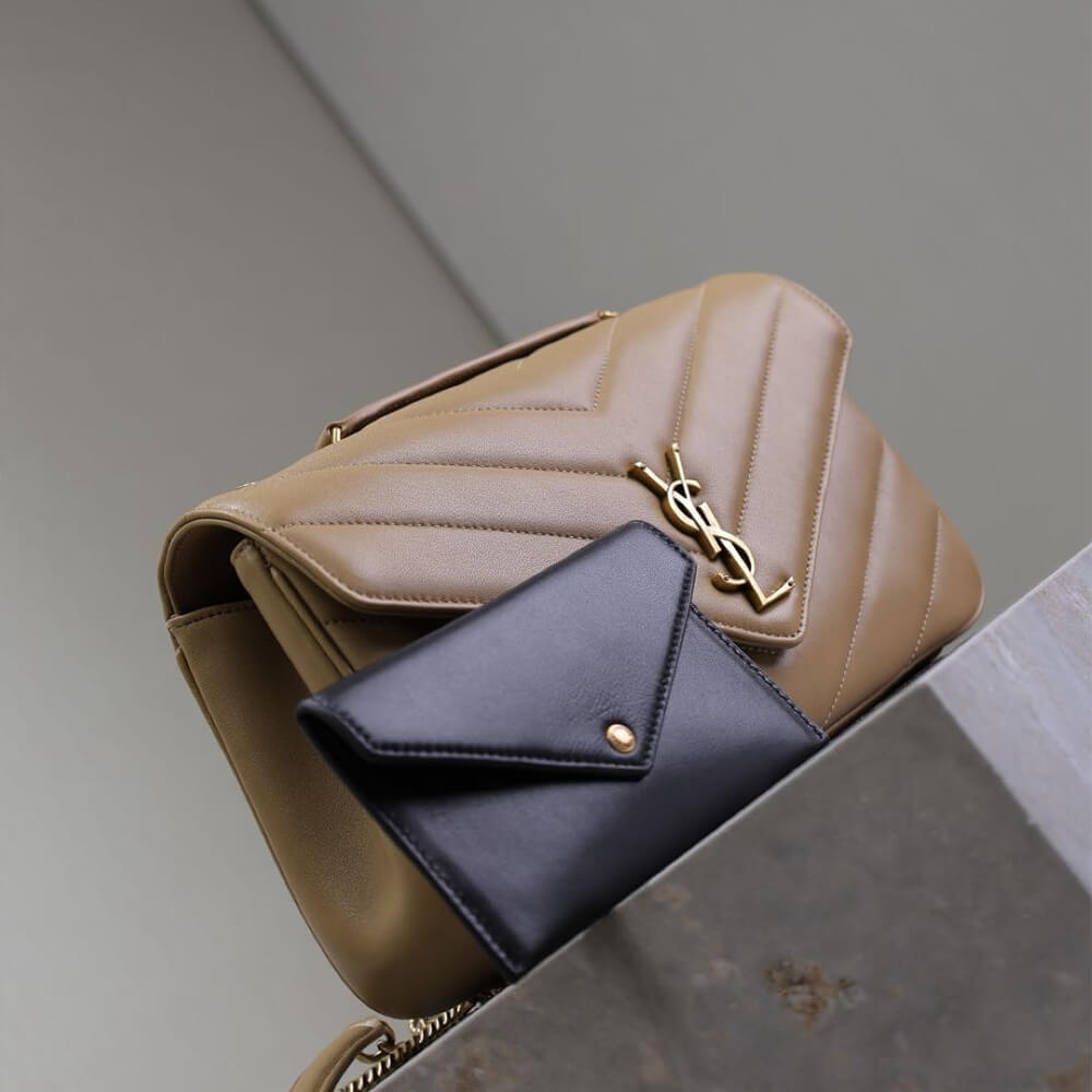 Y51 LOULOU medium in MATELASSÉ lambskin
