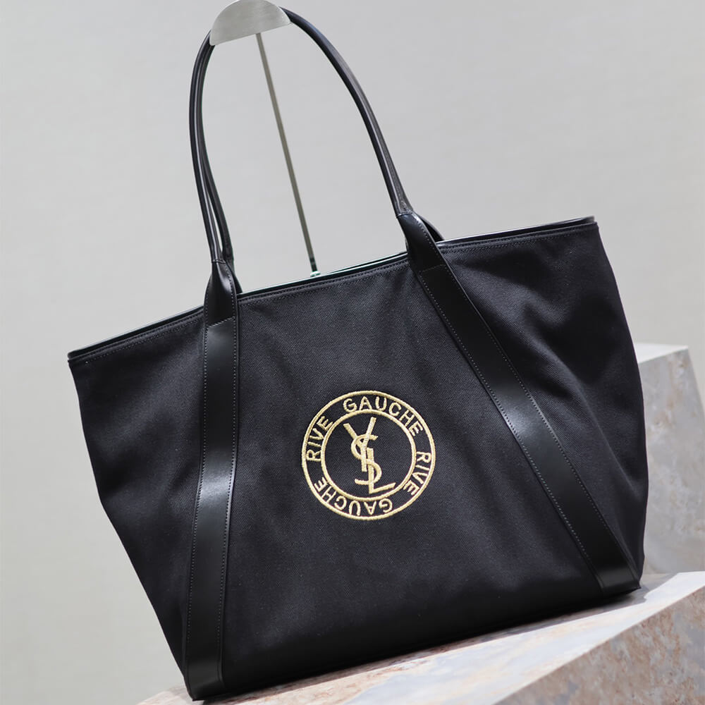Y51 rive gauche tote bag in canvas