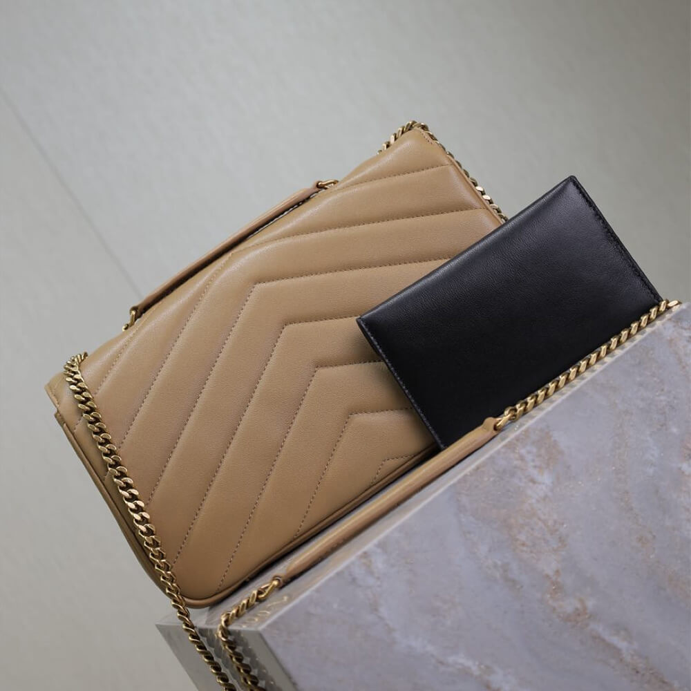 Y51 LOULOU medium in MATELASSÉ lambskin