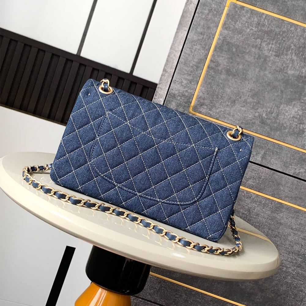 Ch**el  Classic Double Flap Handbag(HIGH-END GRADE)