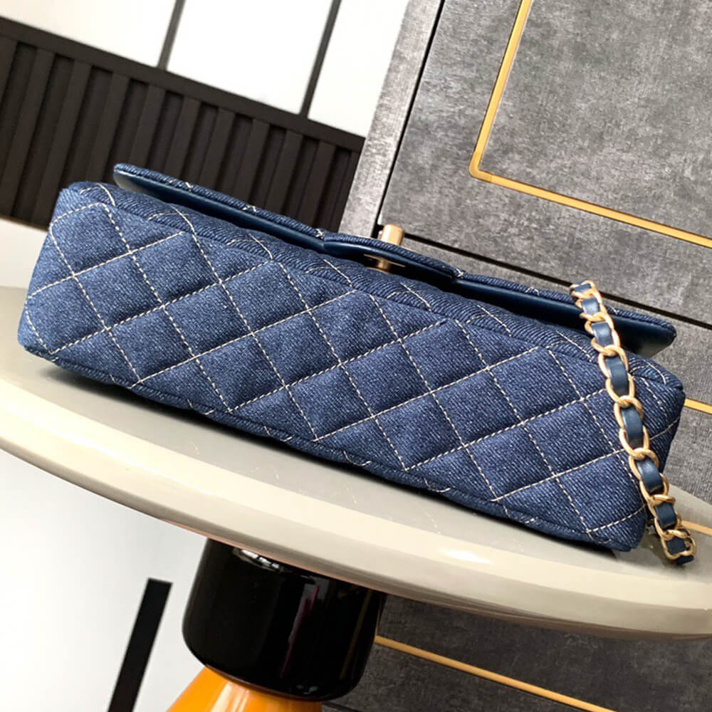 Ch**el  Classic Double Flap Handbag(HIGH-END GRADE)