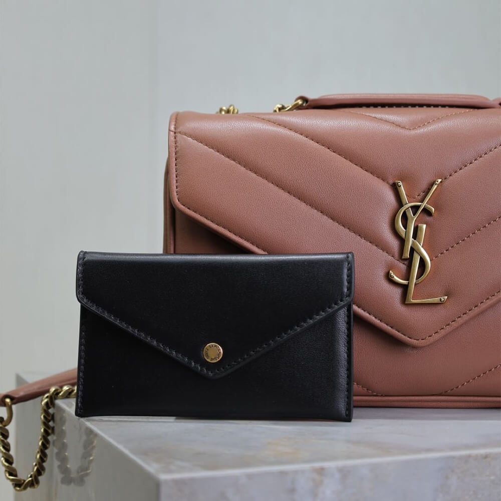 Y51 LOULOU small in MATELASSÉ lambskin