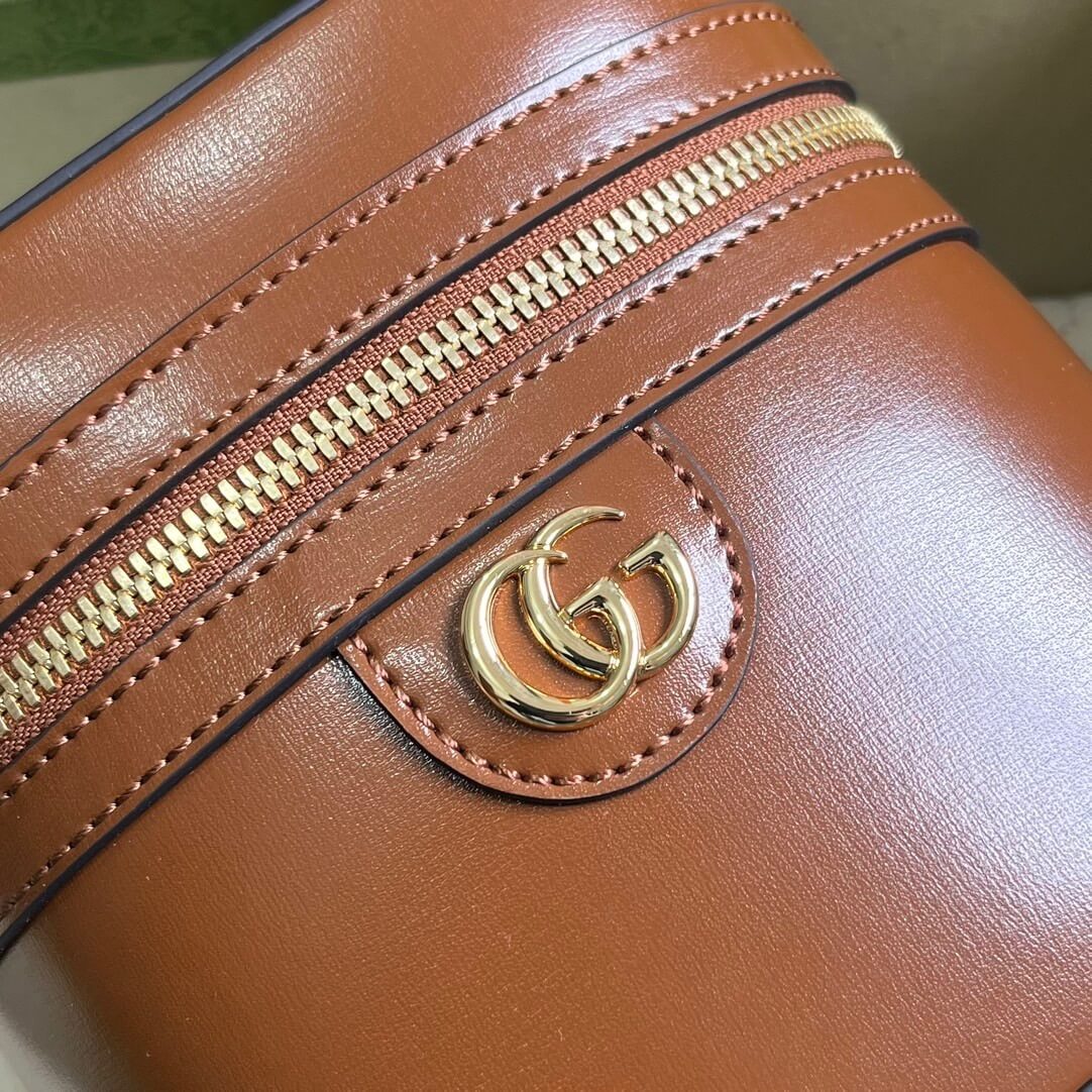 GG Mini bamboo shoulder bag