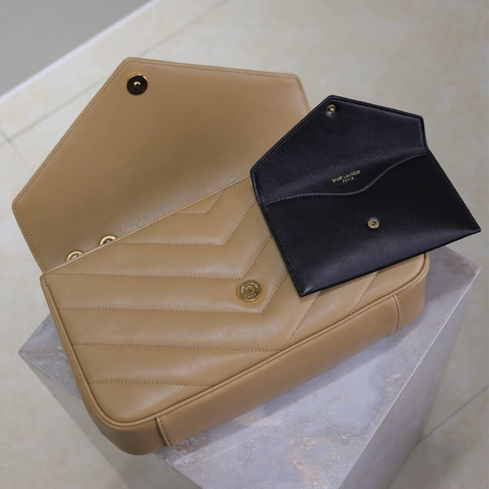 Y51 LOULOU medium in MATELASSÉ lambskin