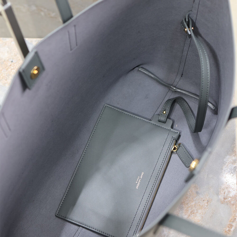 Y51 Shopping Sa1nt Lau*nt leather