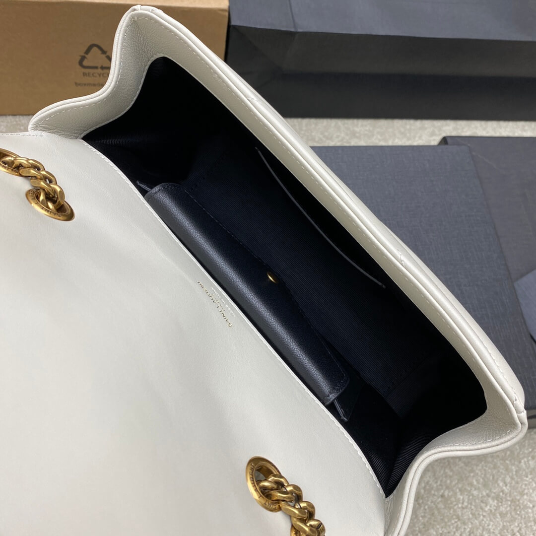 Y51 LOULOU small in MATELASSÉ lambskin