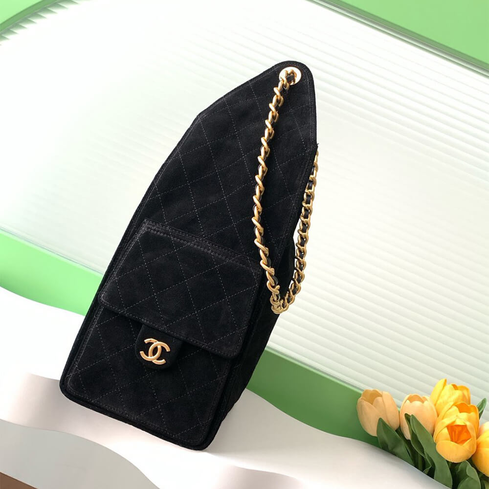 Ch**el 25 Medium Handbag SUEDE(high-end grade)