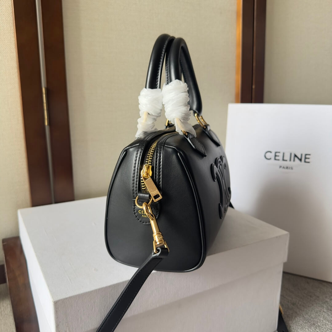 Ce1i*e Small Boston Bag in Smooth Calfskin