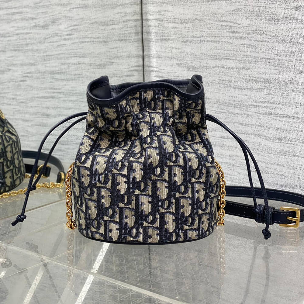 D10r Miss Caro Drawstring Mini Bucket Bag