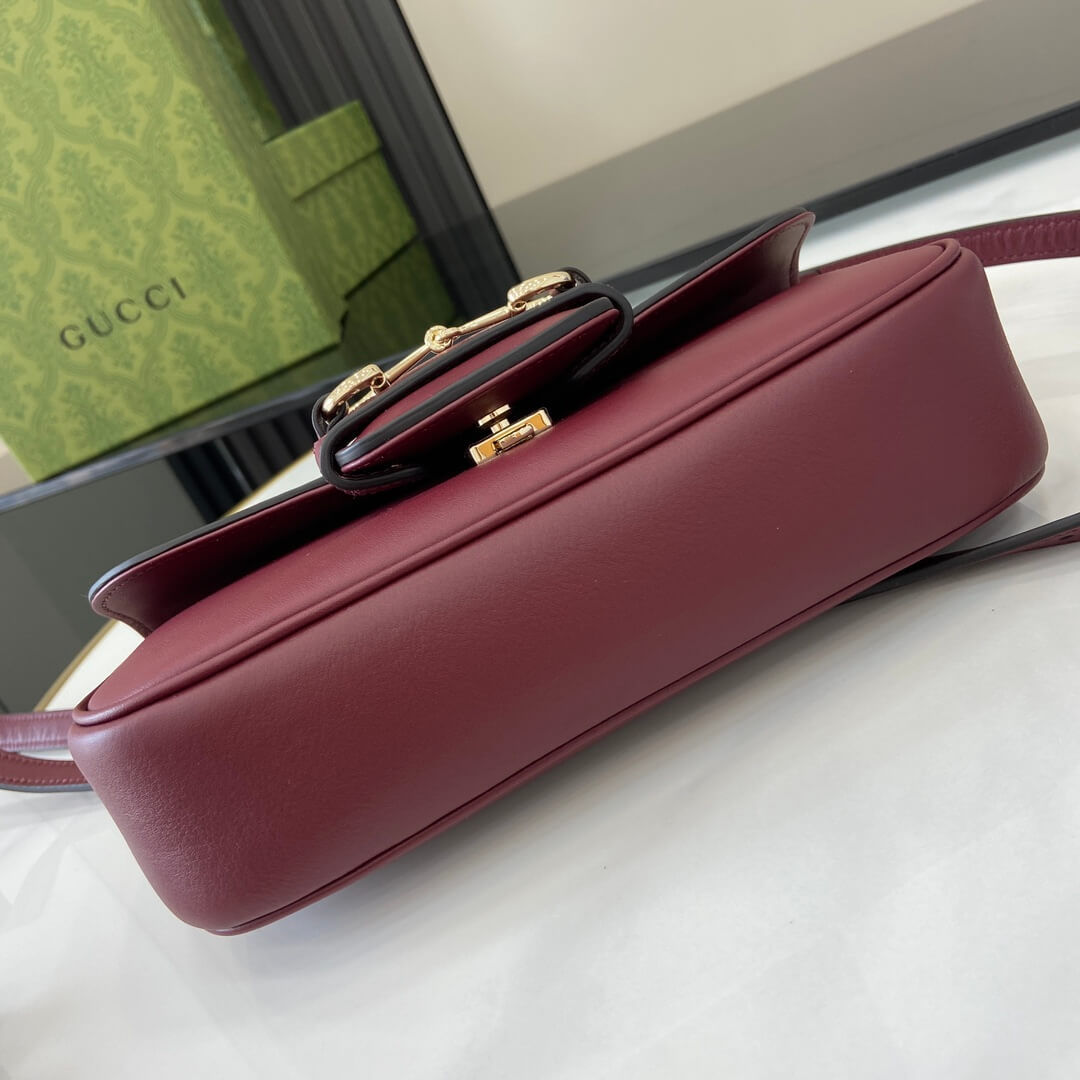 Gvc*1 Horsebit 1955 Soft small top handle bag