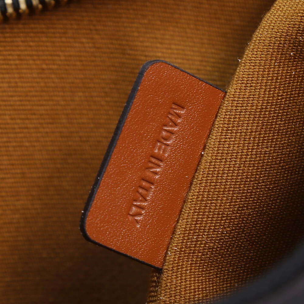 Ce1i*e MEDIUM AVA TRIOMPHE BAG in Triomphe Canvas and calfskin