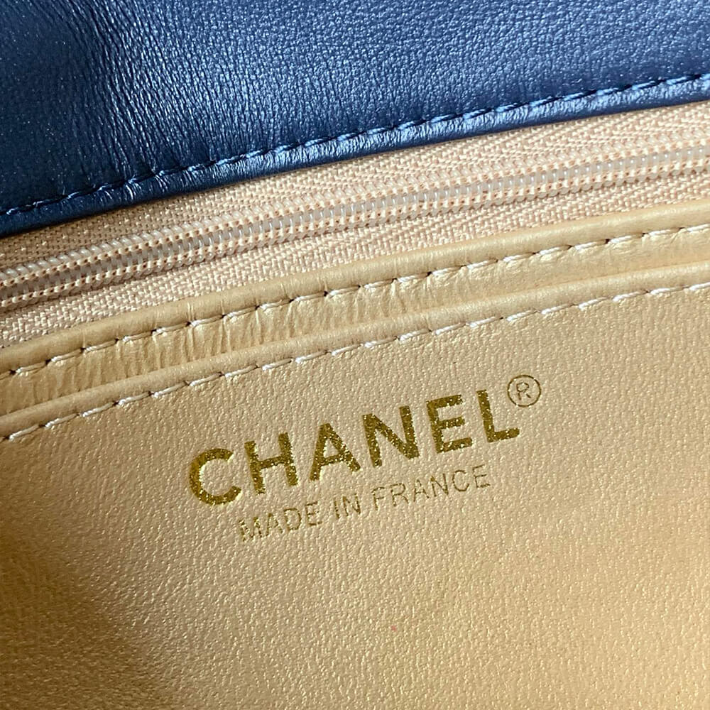 Ch**el Pearl Crush Mini Rectangular Flap(HIGH-END GRADE)