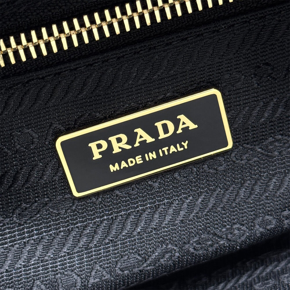 Pra*a Dangle medium leather top-handle bag(HIGH-END GRADE)