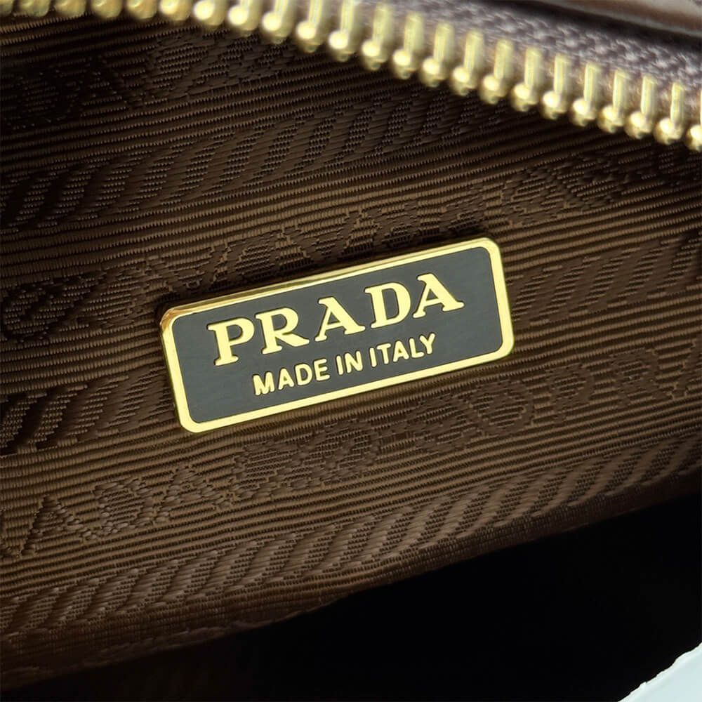 Pra*a Dangle leather top-handle mini-bag(HIGH-END GRADE)