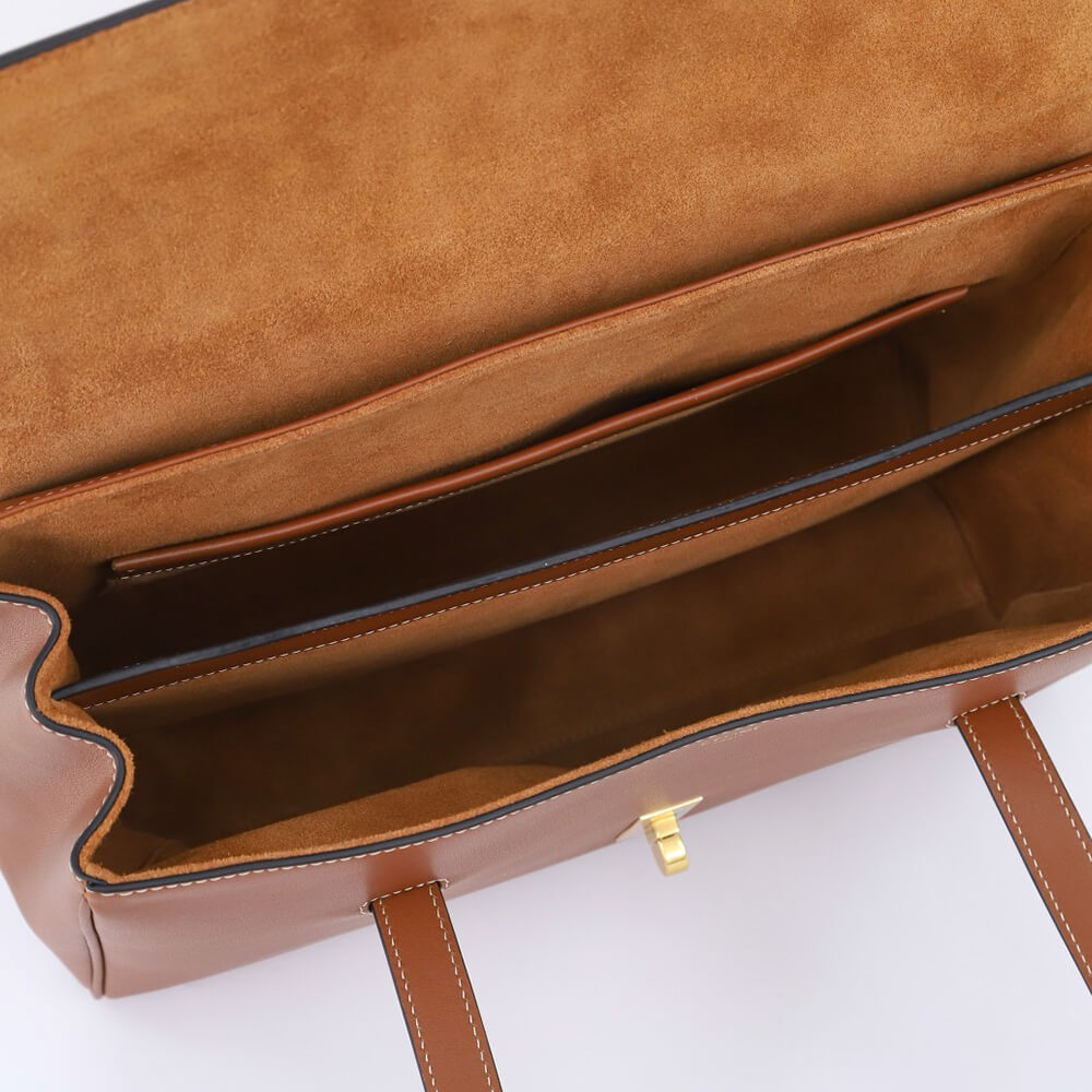 Ce1i*e Medium Soft 16 Bag in Smooth Calfskin(HIGH-END GRADE)