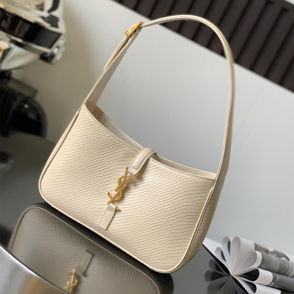Y51 LE 5 A 7 HOBO BAG IN PYTHON