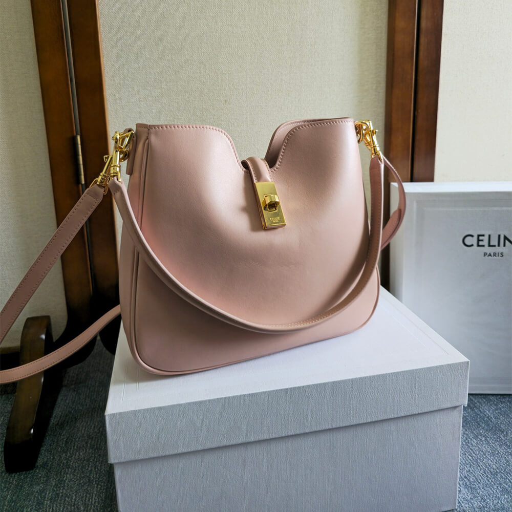 Ce1i*e SMALL CAMILLE 16 SOFT BAG IN SMOOTH CALFSKIN(HIGH-END GRADE)