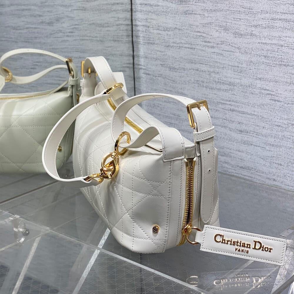 D10r Small D-Journey Bag in Vintage Smooth Calfskin(HIGH-END GRADE)