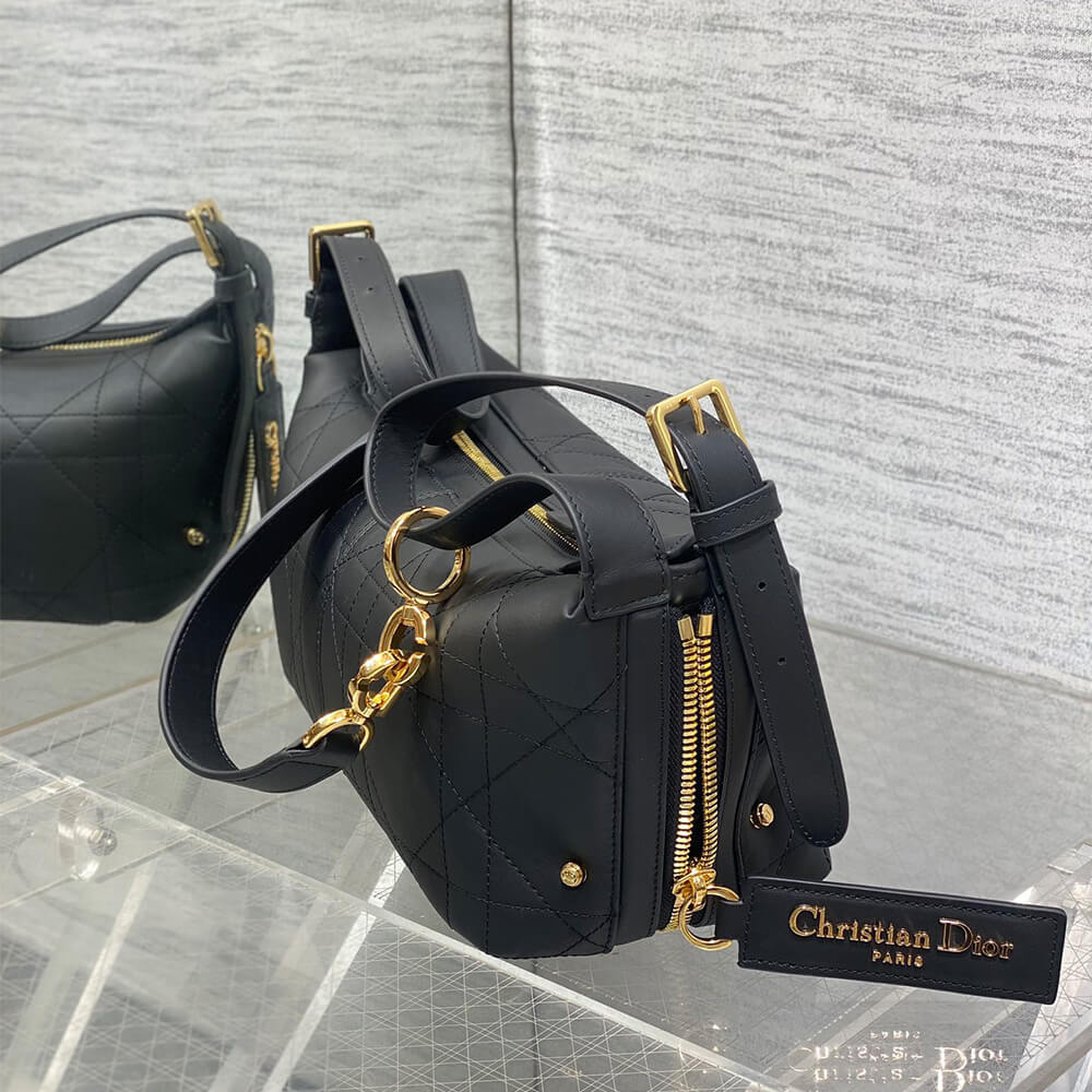 D10r Small D-Journey Bag in Vintage Smooth Calfskin(HIGH-END GRADE)