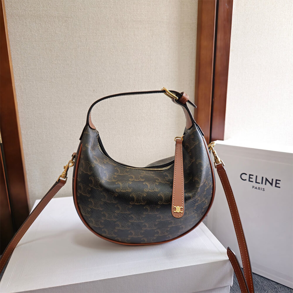 Teen Ce1i*e Lulu IN TRIOMPHE CANVAS AND CALFSKIN