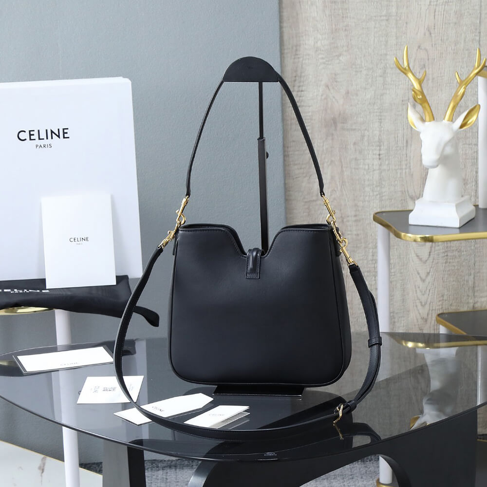 Ce1i*e SMALL CAMILLE 16 SOFT BAG IN SMOOTH CALFSKIN(HIGH-END GRADE)