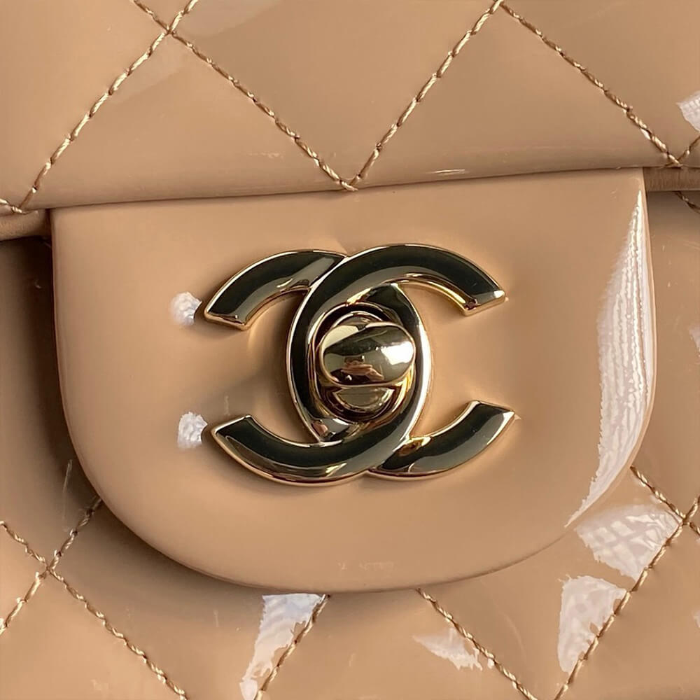 Ch**el Mini Classic Handbag With Top Handle