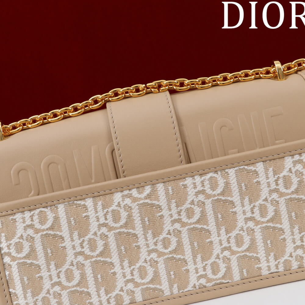 D10r 30 Montaigne East-West Bag with Chain(HIGH-END GRADE)