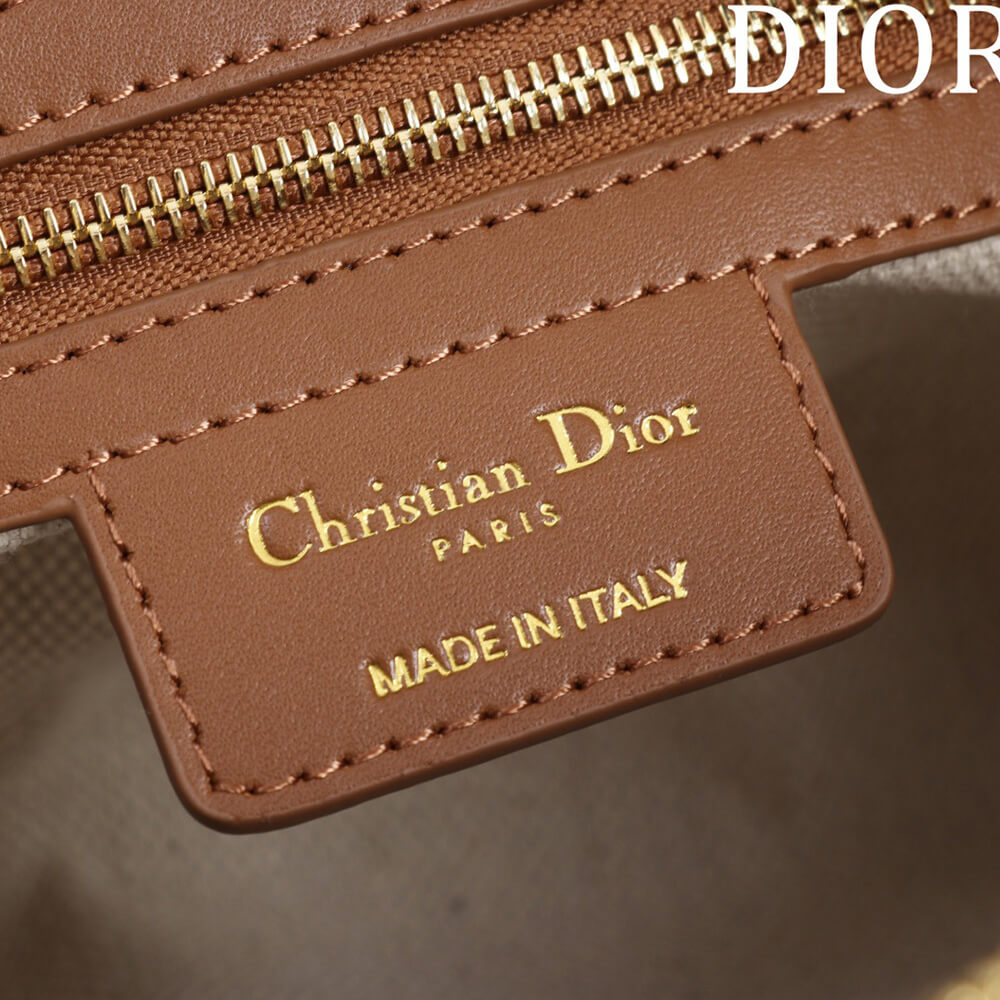 D10r Medium D-Journey Bag in Vintage Smooth Calfskin(HIGH-END GRADE)