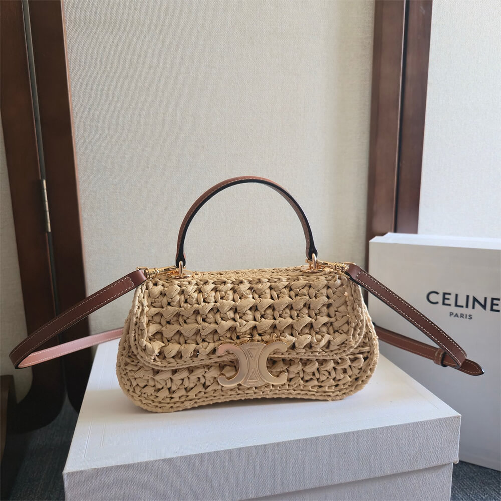 Ce1i*e TEEN Ce1i*e LOLA IN RAFFIA EFFECT TEXTILE(HIGH-END GRADE)